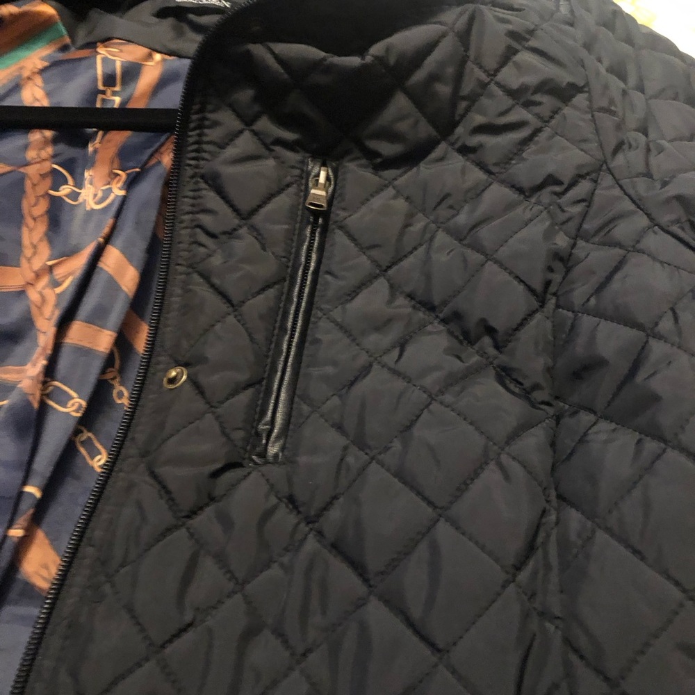 Lauren Ralph Lauren Quilted Black Jacket - Picture 16 of 16